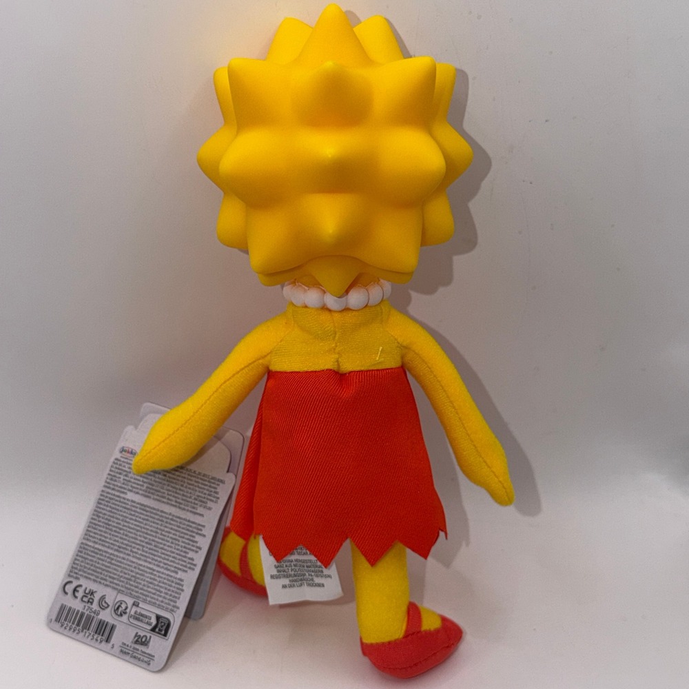 The Simpsons Jakks Pacific Plush Set Homer Bart Lisa Cartoon Collectible 90s Toy - Picture 9 of 11